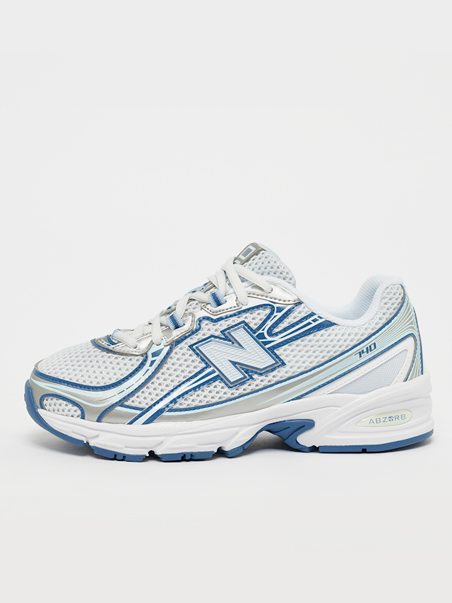 New Balance, 740 grey/orange, white, Image 1 of 7