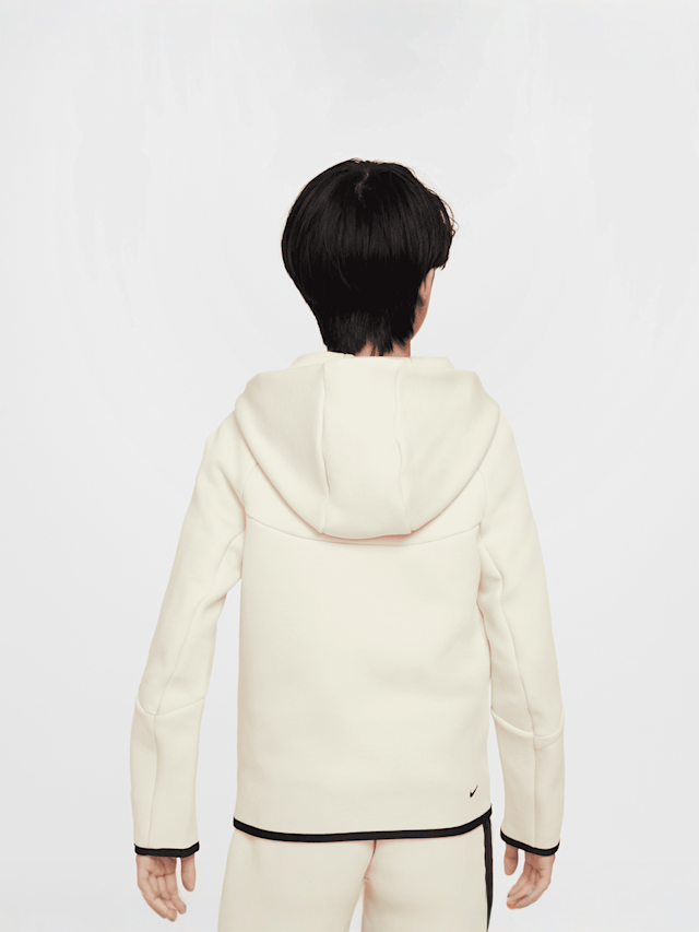 Nike, Sportswear Tech Fleece Full-Zip Hoodie, beige, Image 2 of 9