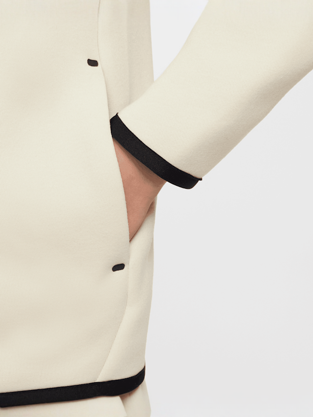 Nike, Sportswear Tech Fleece Full-Zip Hoodie, beige, Image 4 of 9