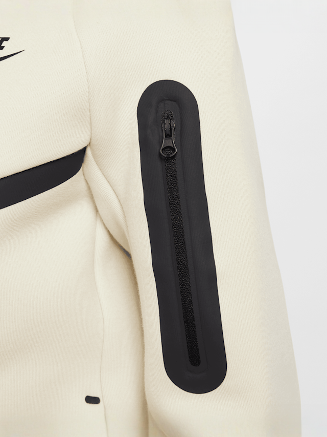 Nike, Sportswear Tech Fleece Full-Zip Hoodie, beige, Image 6 of 9
