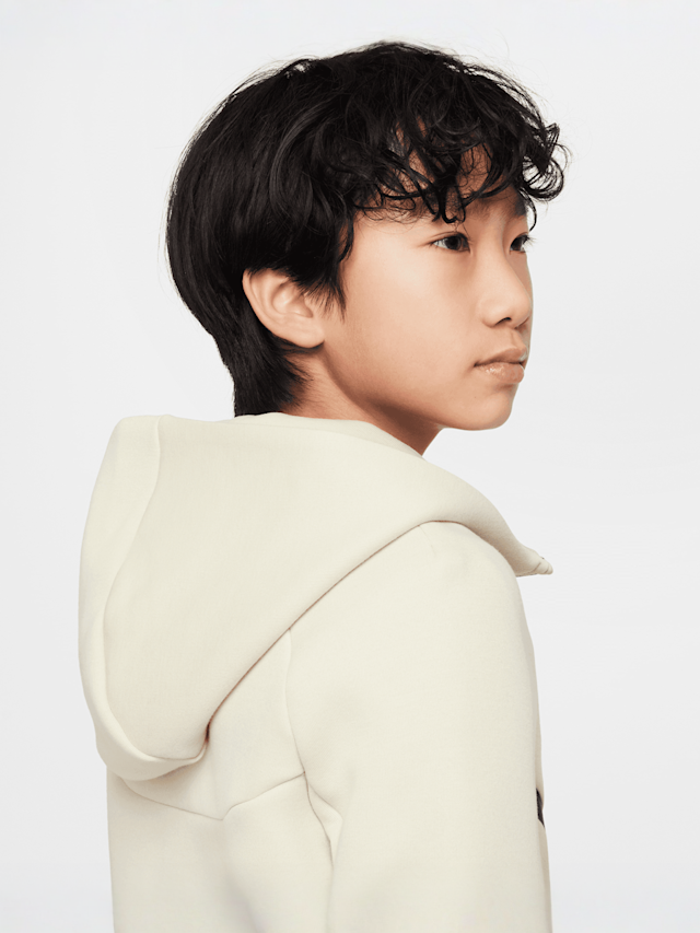 Nike, Sportswear Tech Fleece Full-Zip Hoodie, beige, Image 8 of 9