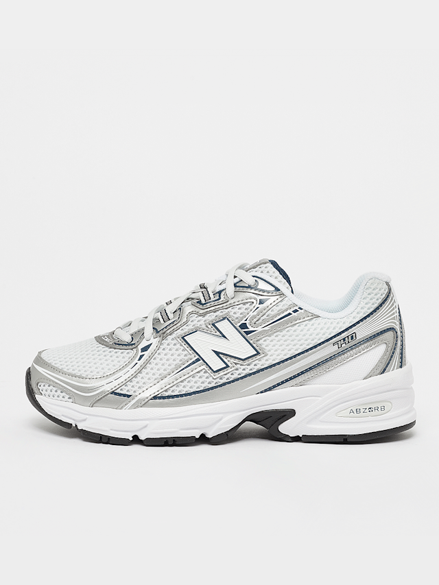 New Balance, 740 grey/orange, white, Image 1 of 7
