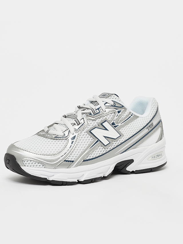 New Balance, 740 grey/orange, white, Image 2 of 7