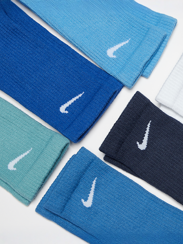 Nike, 6 PACK - Everyday Plus Cushioned, niebieski, Obraz 2 z 2