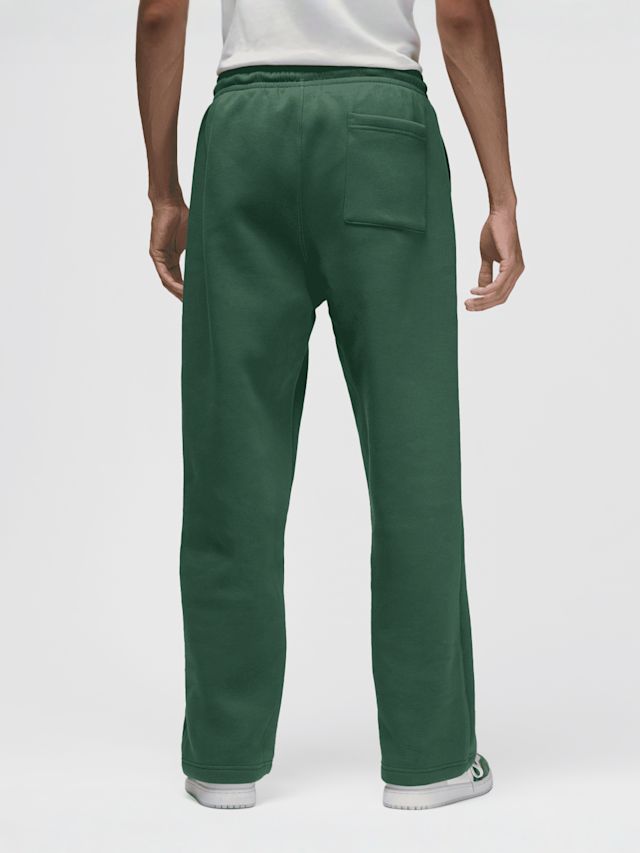 Jordan, Brooklyn Fleece Oversized Open-Hem Pants, green, Image 2 of 5