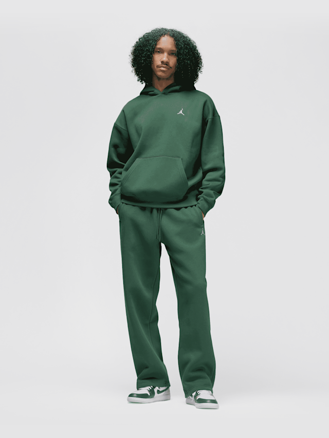 Jordan, Brooklyn Fleece Oversized Open-Hem Pants, groen, Afbeelding 5 van 5
