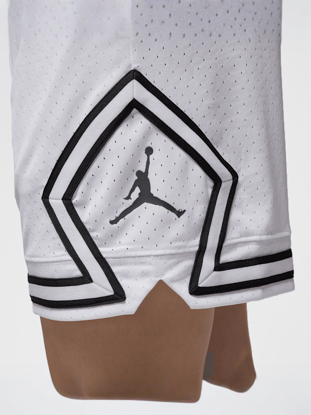 Jordan, Sport Dri-FIT Diamond Mesh-Shorts, biały, Obraz 4 z 5