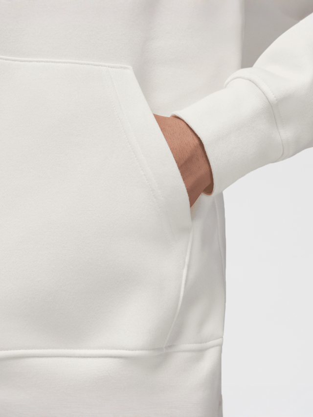 Jordan, Essentials Fleece Hoodie, white, Image 4 of 6