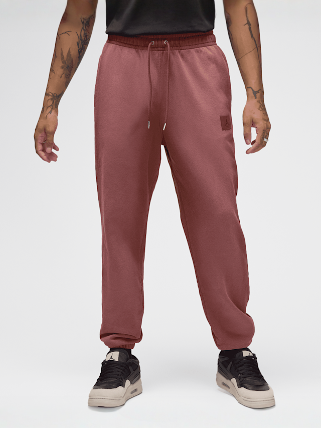 Jordan, Flight Washed Fleece Pants, red, Image 1 of 6