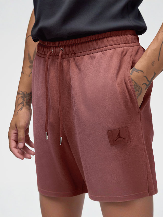 Jordan, Flight Washed Fleece Pants, red, Image 3 of 6