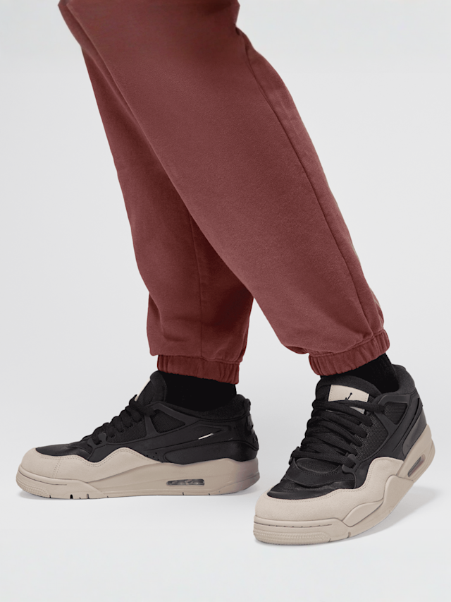 Jordan, Flight Washed Fleece Pants, red, Image 5 of 6