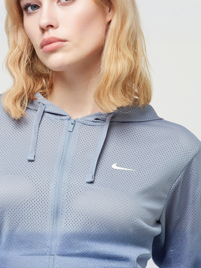 Nike, Sportswear Full-Zip Hooded Top, blue, Image 3 of 4