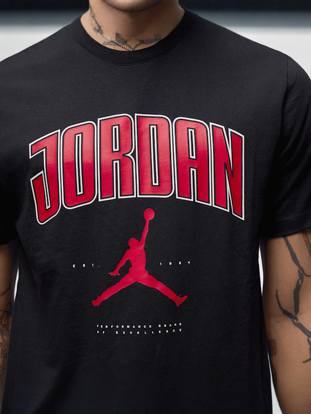 Jordan, City 88 Short Sleeve Crew T-Shirt, black, Image 3 of 4