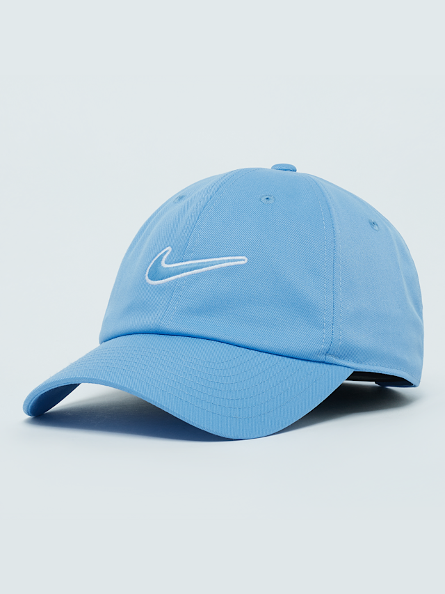 Nike, Club Unstructured Swoosh Cap, blue, Image 1 of 4