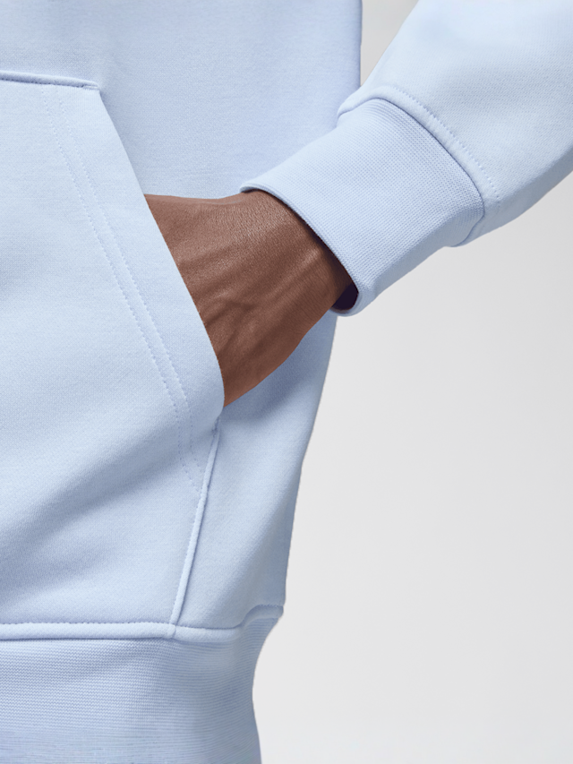 Jordan, Essentials Fleece Baseline Hoodie, blue, Image 4 of 5