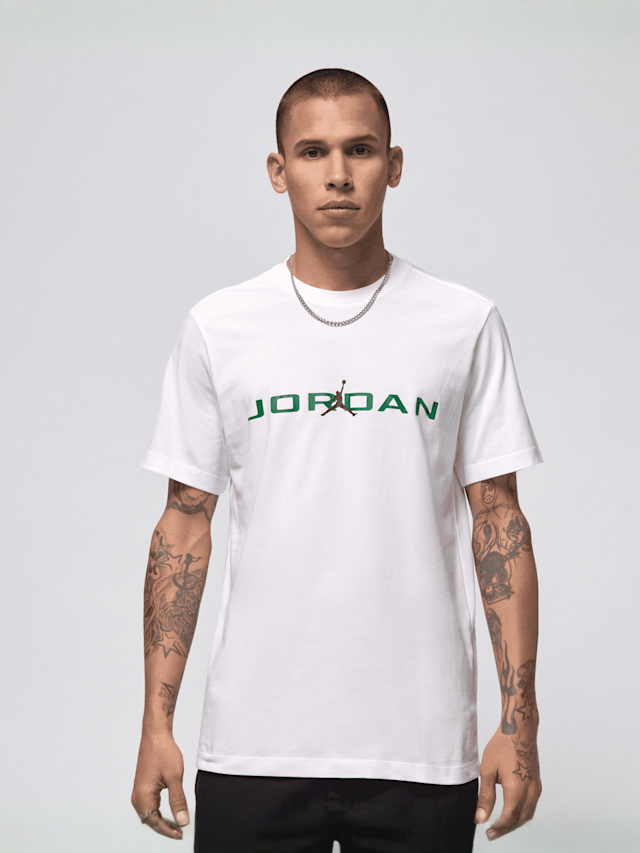 Jordan, Air Short Sleeve Tee, white, Image 1 of 4