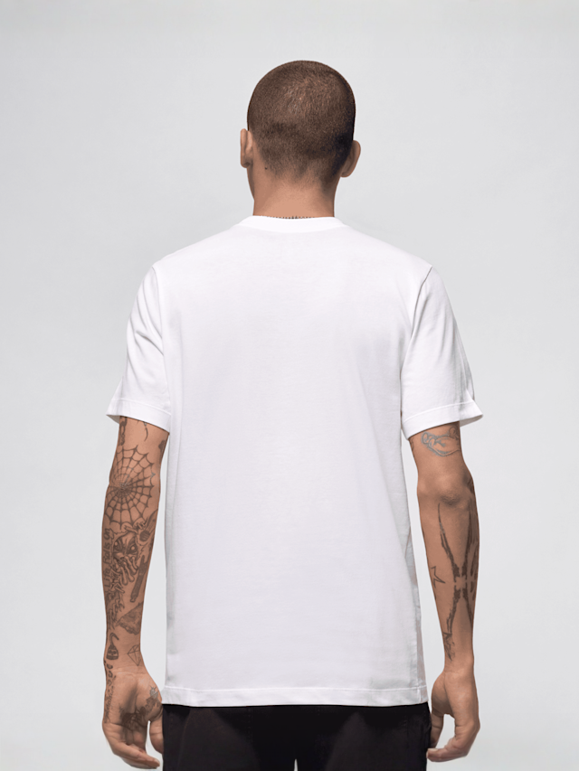 Jordan, Air Short Sleeve Tee, white, Image 2 of 4