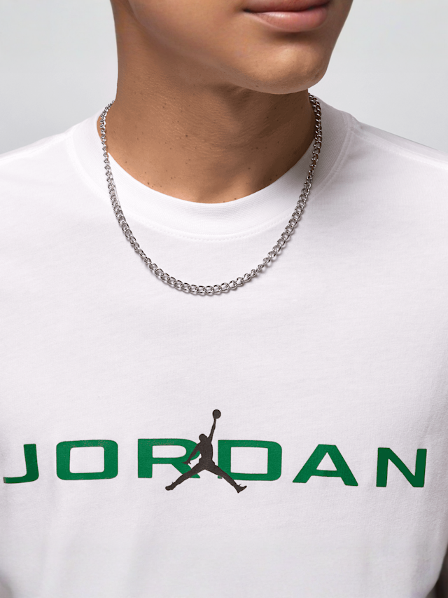 Jordan, Air Short Sleeve Tee, white, Image 3 of 4