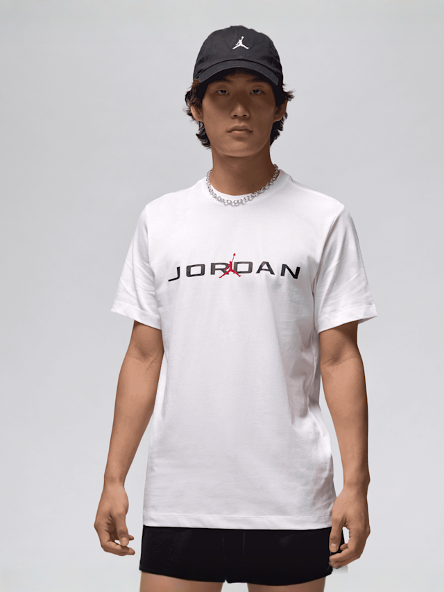 Jordan, Air Short Sleeve Tee, white, Image 1 of 4