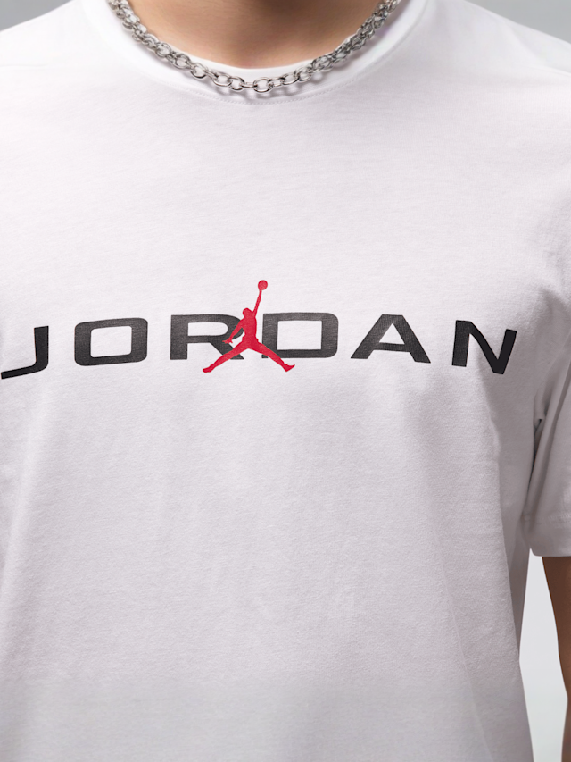 Jordan, Air Short Sleeve Tee, white, Image 3 of 4