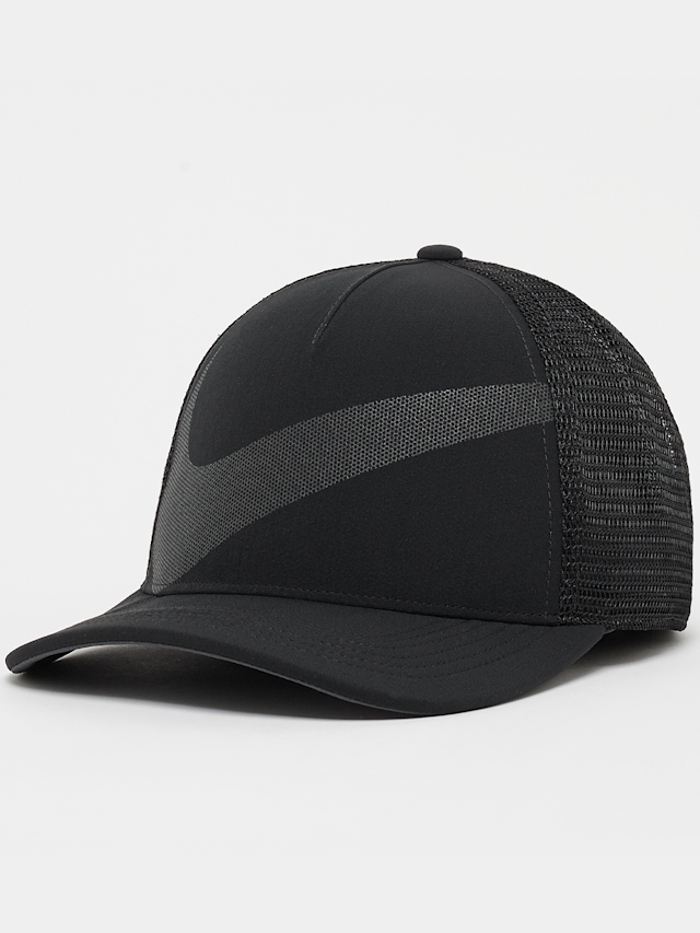 Nike, U NK DF RISE CAP AB BIG SWSH black, zwart, Afbeelding 1 van 4