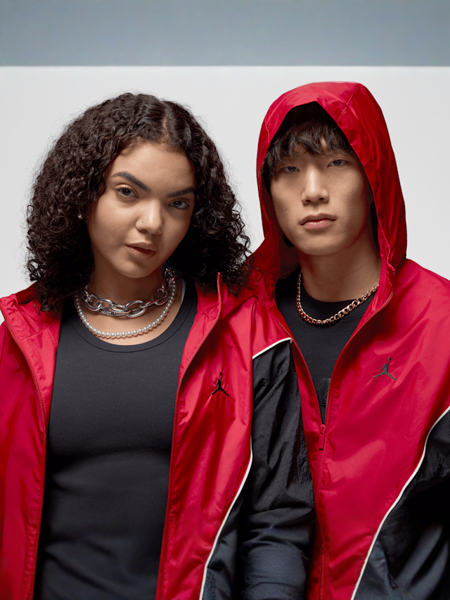 Jordan, Essentials Draft Jacket, red, Image 3 of 7
