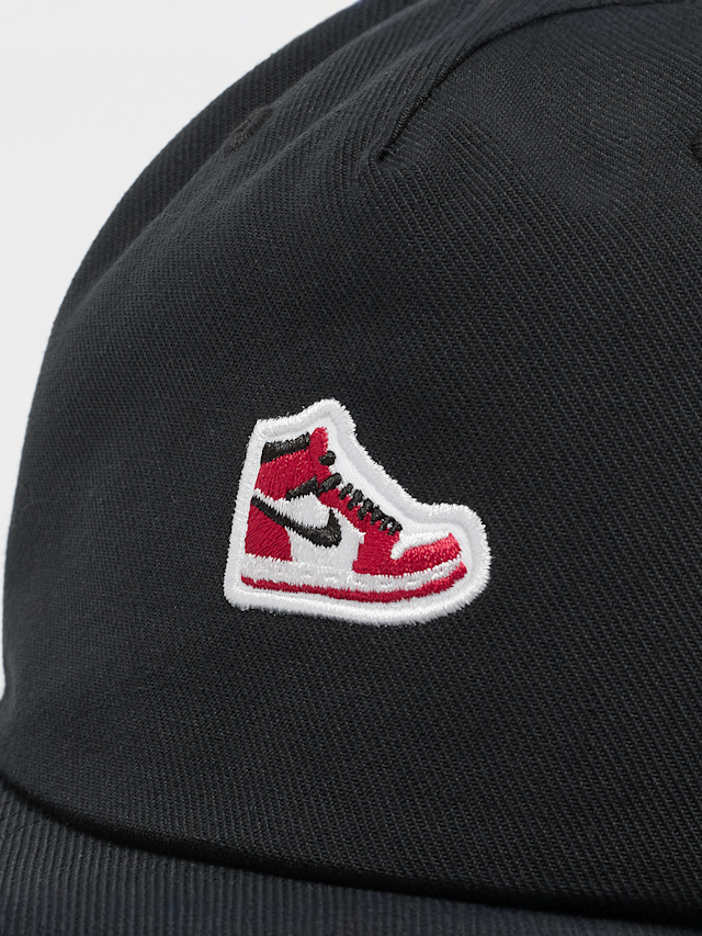 Jordan, Pro Structured Sneaker Patch Cap, black, Image 3 of 4