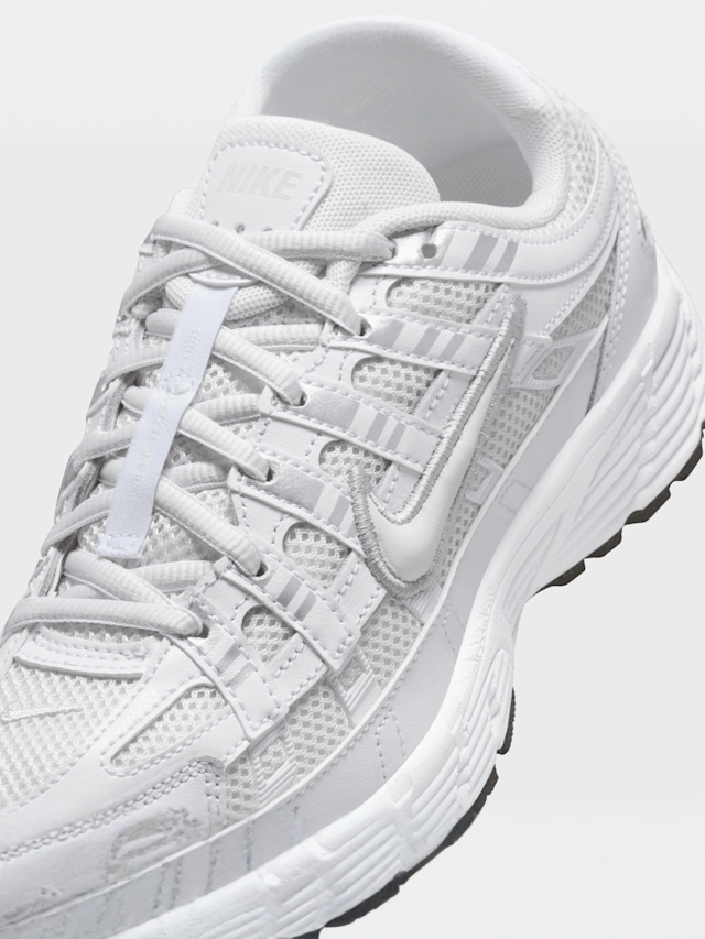 Nike, P-6000 (GS), white, Image 7 of 8