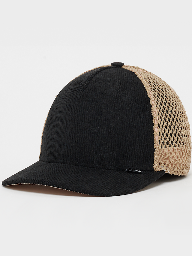 DJINNS, HFT Cap Casual Cord´n Mesh, zwart, Afbeelding 1 van 4