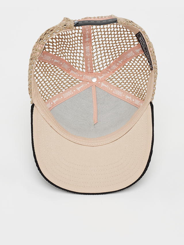 DJINNS, HFT Cap Casual Cord´n Mesh, zwart, Afbeelding 3 van 4