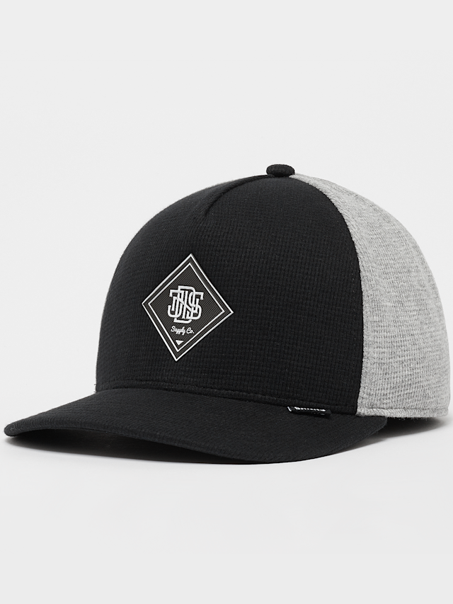 DJINNS, HFT Cap Tiny Waffle, zwart, Afbeelding 1 van 4