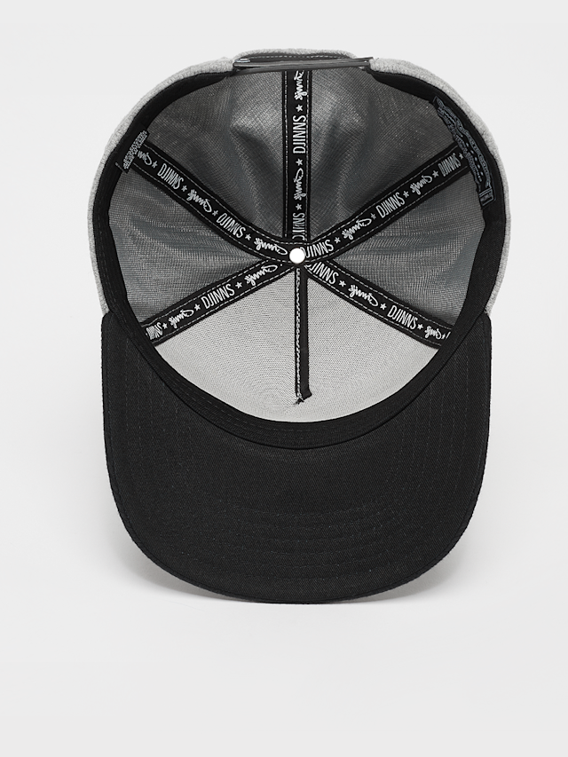 DJINNS, HFT Cap Tiny Waffle, zwart, Afbeelding 3 van 4