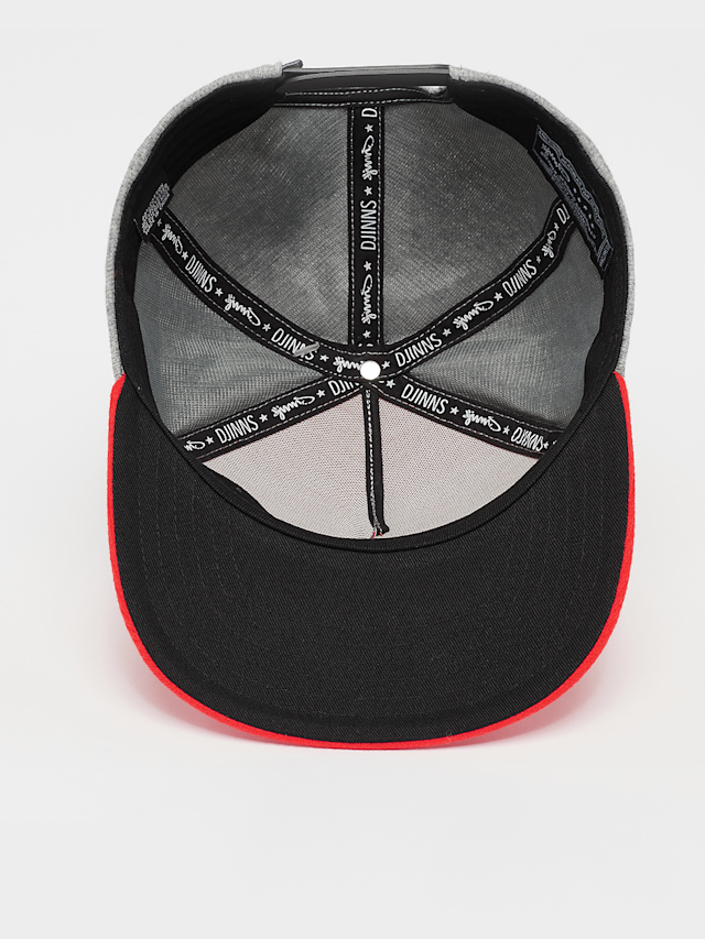 DJINNS, HFT Cap Tiny Waffle, red, Image 3 of 4