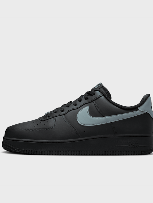 Nike, Air Force 1 '07, black, Image 1 of 8
