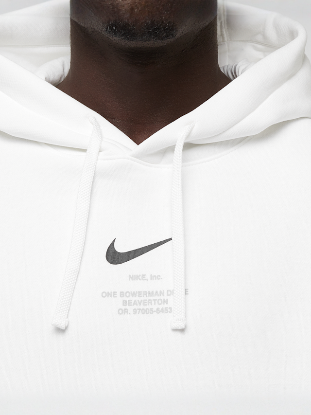 Nike, Sportswear Athletic Hoodie, white, Image 3 of 5