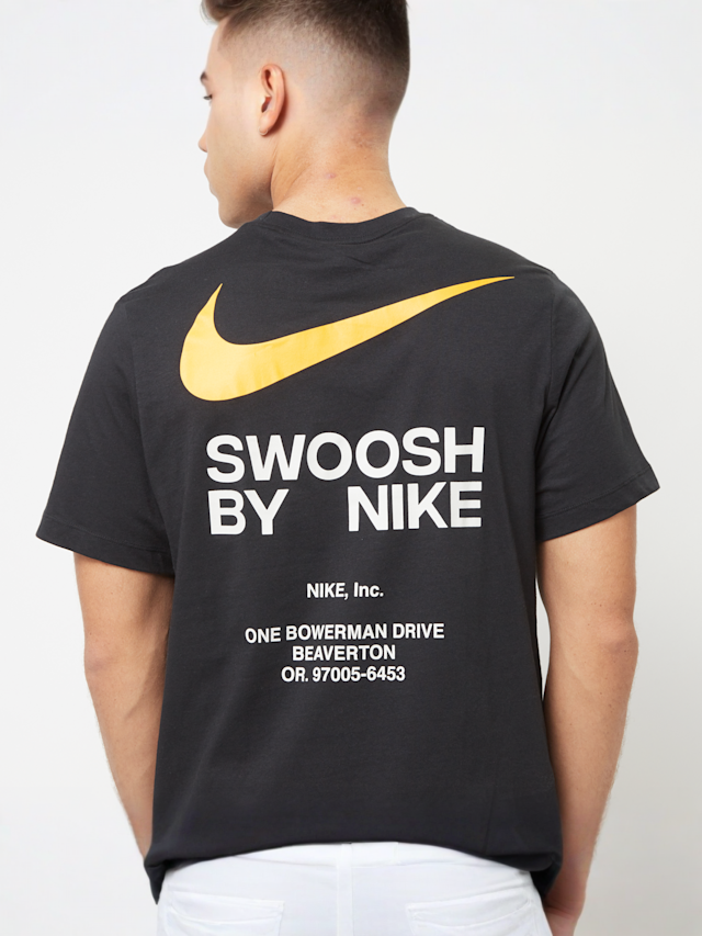 Nike, Sportswear Athletic Tee, black, Image 4 of 5