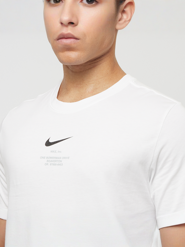 Nike, Sportswear Athletic Tee, white, Image 3 of 5