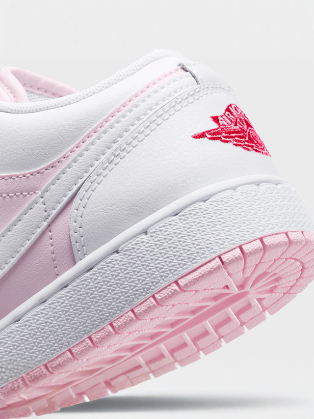 Jordan, Air Jordan 1 Low (GS), white, Image 8 of 9