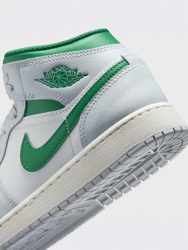 Jordan, Jordan 1 Mid (GS), biały, Obraz 8 z 8