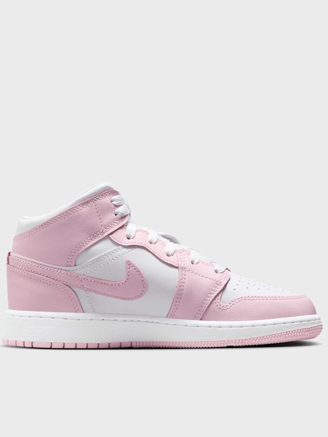 Jordan, Air Jordan 1 Mid (GS), light pink, Image 2 of 9