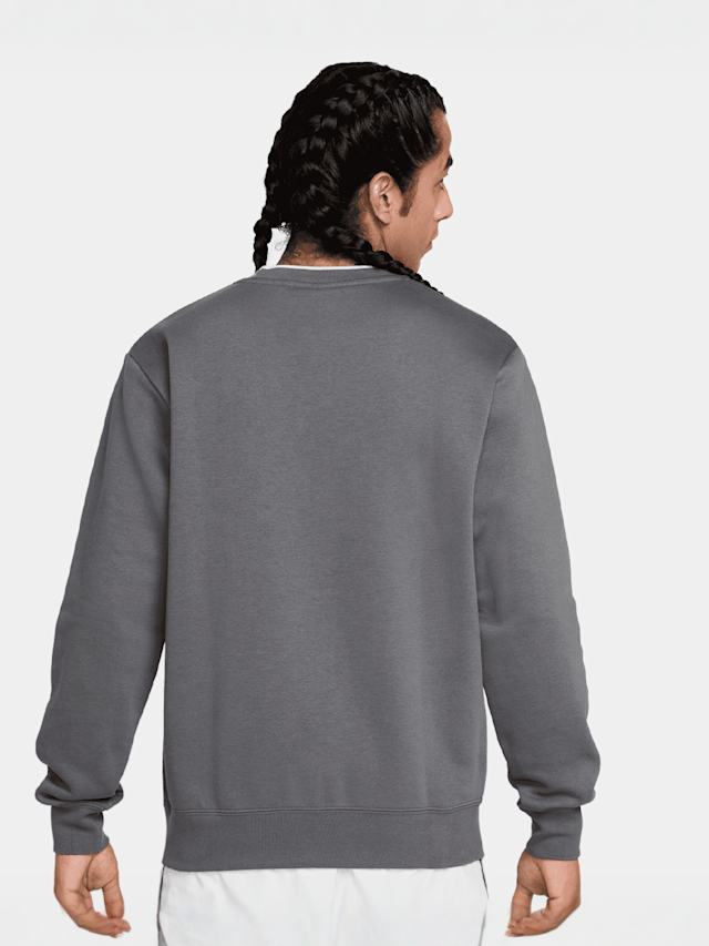 Nike, Sportswear Air Fleece Crew, grey, Image 2 of 4