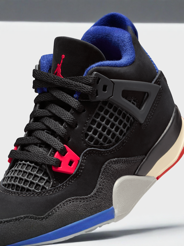 Jordan, Jordan 4 "Rare Air" Retro Children, black, Image 7 of 9