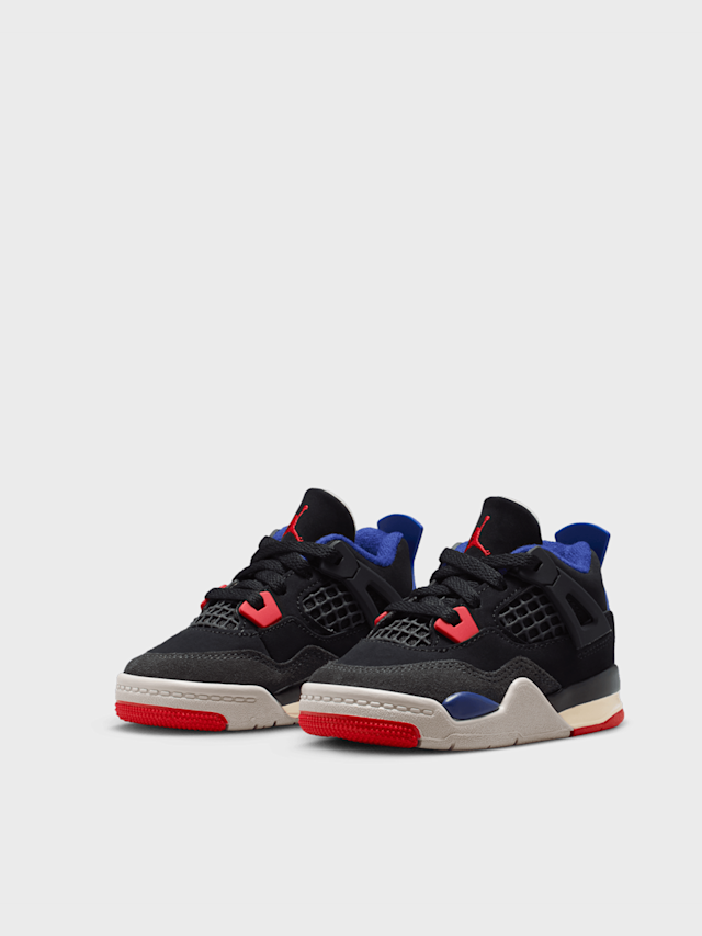 Jordan, Jordan 4 "Rare Air" Retro OG Toddlers, black, Image 4 of 8