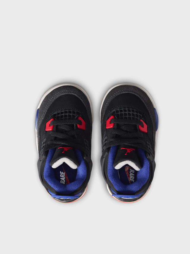Jordan, Jordan 4 "Rare Air" Retro OG Toddlers, black, Image 6 of 8