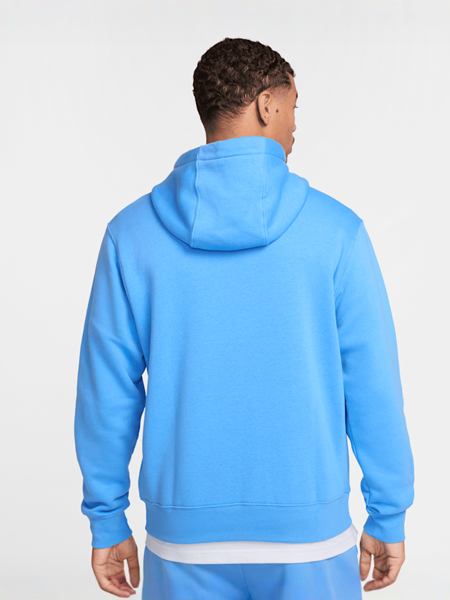 Nike, Sportswear Club Fleece Hoodie, blue, Image 2 of 5