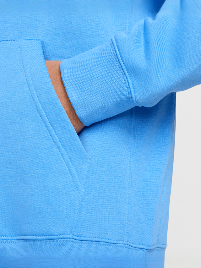 Nike, Sportswear Club Fleece Hoodie, blue, Image 4 of 5