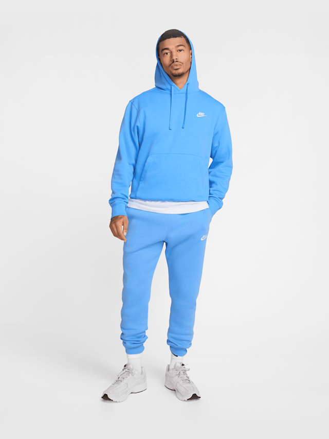 Nike, Sportswear Club Fleece Hoodie, blue, Image 5 of 5