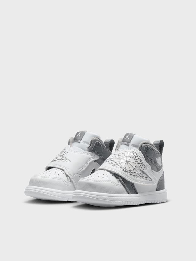 Jordan, Sky Jordan 1 Toddlers blue tint/white/ice blue, grey, Image 4 of 7