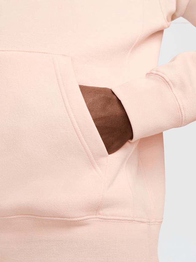 Nike, Sportswear Club Fleece Hoodie, light pink, Image 4 of 5
