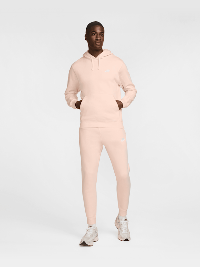 Nike, Sportswear Club Fleece Hoodie, light pink, Image 5 of 5